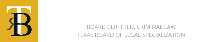 R. Todd Bennett, P.C. Board Certified, Criminal Law. Texas Board of Legal Specialization.