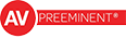 AV Preeminent Rating by Martindale-Hubbell For Ethical Standards and Legal Ability